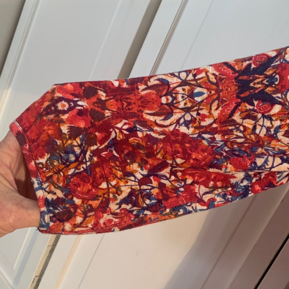 Cato Multi-colored Floral Blouse - Picture 4 of 8